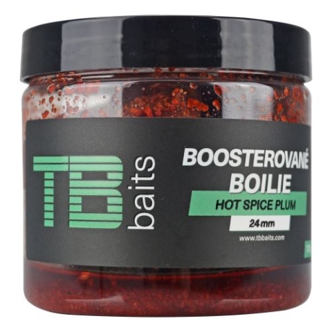 TB Baits Boosterované B oilie Hot Spice Plum 120 g 16mm